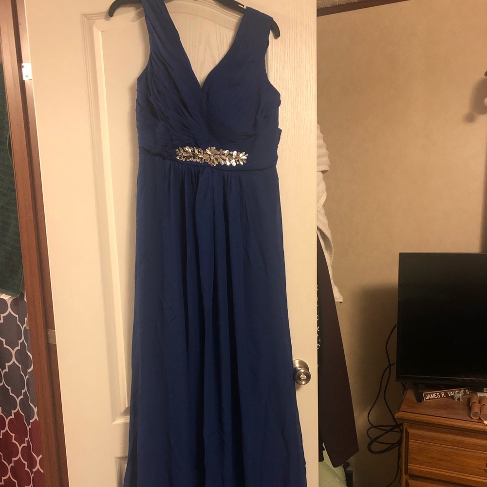 Navy Blue Formal Dress